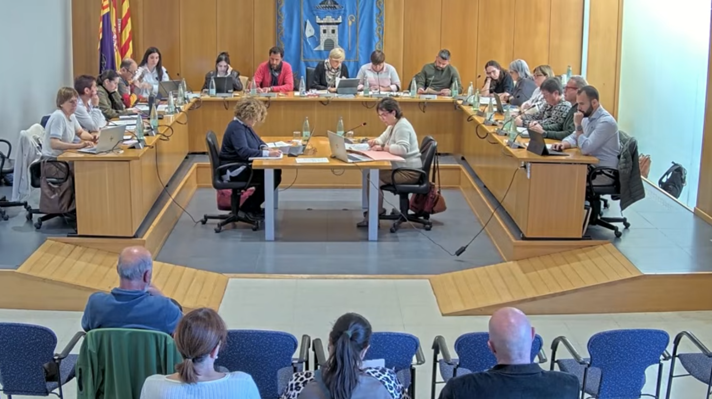 Ple Municipal Ordinari del passat 30 de març | Ajuntament de Castellbisbal
