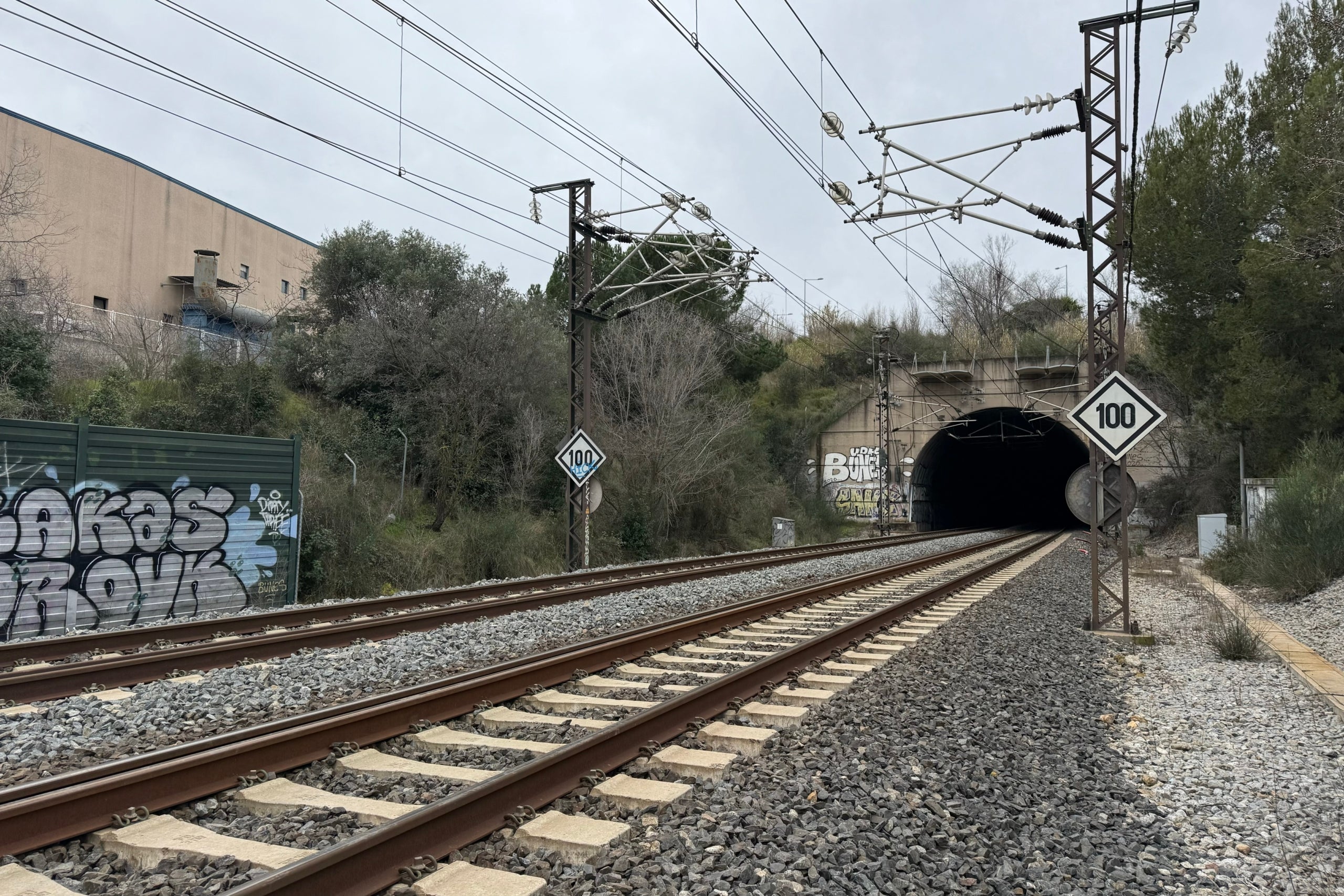Accés al túnel de Rubí | ACN
