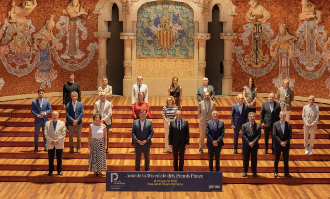 El Jurat dels Premis Pimec s'ha reunit aquesta setmana al Palau de la Música Catalana | PIMEC