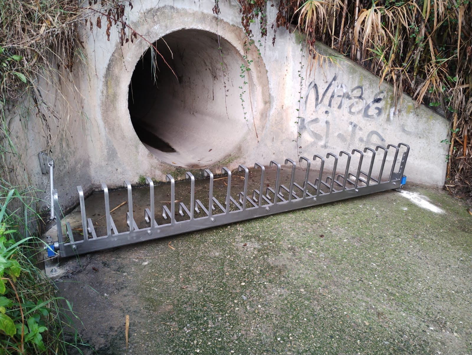 Malles de retenció de residus al polígon industrial de Sant Vicenç de Castellbisbal | TecnoCoverting
